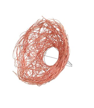 4A Boekethouder “Woody” | Kleur: Lichtroze | Diameter 25 centimeter | Per 10 boekethouders