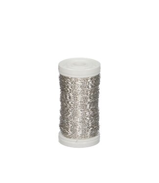 4A Bouillon wire | Colour: Silver-coloured | Diameter 0.3 millimetres | Per 100 grams