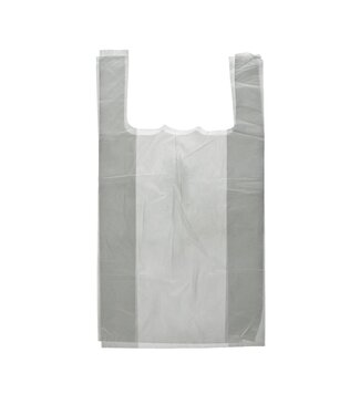 4A Sacs à poignées | Couleur : Blanc Naturel | Longueur 28 centimètres | Largeur 7 centimètres | Hauteur 50 centimètres | Par 100 sacs