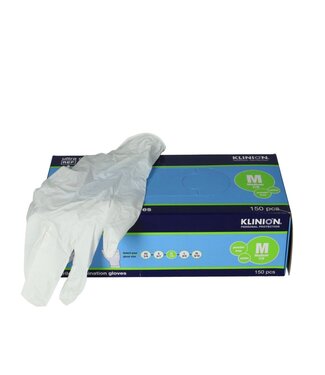 4A Bloemisterij Handschoen | Kleur: Naturelle Wit | Maat M 8-9 | Per 100 handschoenen