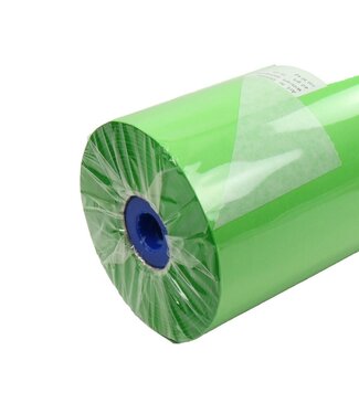 4A Papier auf Rolle | Farbe: Grün | Breite 75 Zentimeter | 40 Gramm/m2 | Gewicht 10 Kilo | Pro Rolle