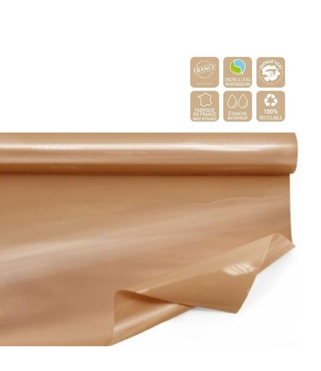 Film on Roll “Clayrbril” | Colour: Brown | Width 70 centimetres | Length 50 metres | Per roll