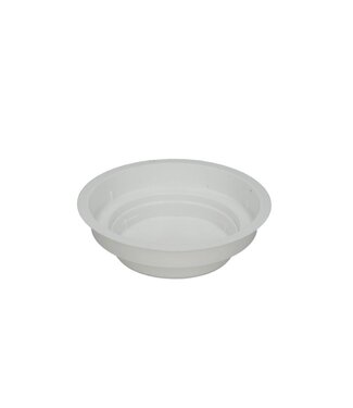 4A Oasis Junior Dish | Colour: Natural White | Diameter 12 centimetres | Height 3 centimetres | Per 25 dishes