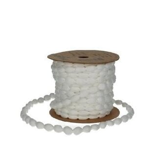 4A Bobble Twine | Colour: Natural White | Width 8 millimetres | Length 15 metres | Per roll