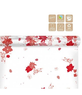 4A Film on Roll "Autumn" | Colour: Red | Width 80 centimetres | Length 120 metres | Per roll