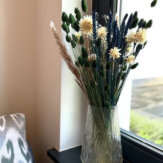 MyFlowers Boeket droogbloemen Trendy Comfort | Lengte ± 55 centimeter | Handgebonden boeket