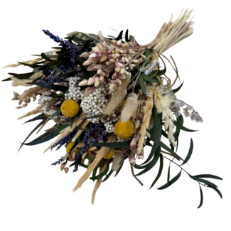 Dolce Vita Boeket droogbloemen Natural Summer | Lengte ± 35 centimeter | Met zomers gekleurde droogbloemen