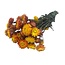 Hélichrysum orange - Immortelle fleurs séchées | Longueur ± 55 centimètres | Poids ± 75 grammes