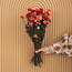 Salmon-coloured Helichrysum - Strawflower dried flowers | Length ± 55 centimetres | Weight ± 75 grams