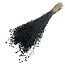 Black Linum - Flax dried flowers | Length ± 55 centimetres | Weight ± 150 grams