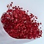 Rode Gypsophila droogbloemen | Gepreserveerd Gipskruid | Lengte ± 65 centimeter | Per 100 gram