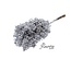 Silver-Coloured Schinus - Pepper Berries Dried Decoration | Length ± 35 centimetres | Weight ± 150 grams