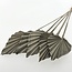 Grey Dried Palm Spear | Length ± 45 centimetres | Per 5 stems