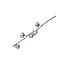 Natural cotton branches | 4 - 5 white cotton bolls per branch | ± Length 45 centimetres