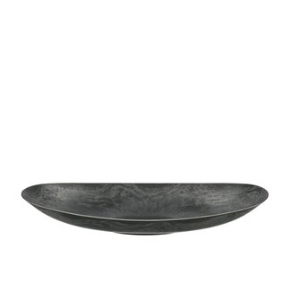 4A Melamine Plastic Bowl | Colour: Grey | Length 30 centimetres | Width 15 centimetres | Height 5 centimetres | Per 12 bowls