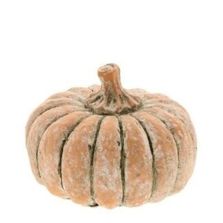 4A Pumpkin Decoration | Colour: Terracotta | Diameter 16.5 centimetres | Height 10 centimetres | Per pumpkin