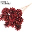 Pine cone on stick | Colour: Multicoloured Red | Pine cone diameter 5 - 7 centimetres | Length ± 50 centimetres | Per 10 picks