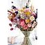 Boeket droogbloemen "Hugo" | Lengte ± 65 centimeter | Frisse mix van natuurlijke droogbloemen