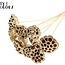Dried Lotus Pods on Stick | Colour: Antique Gold | Lotus Diameter 5 - 7 centimetres | Stick Length ± 50 centimetres | Per 10 sticks