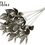 Wild Lily seed pod on stick | Colour: Platinum | Length of stick-in ± 50 centimetres | Per 10 stick-ins