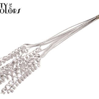 QC Palmspirale auf Stiel | Farbe: Champagnerfarben | Cane Spring Einstecker | Länge Einstecker ± 50 Zentimeter | Pro 10 Einstecker