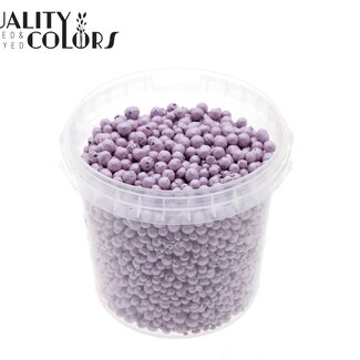 QC Boulettes en terre cuite dans un seau réutilisable | Couleur : Rose | Diamètre 4 - 8 millimètres | Contenu du seau 1 litre | Par 6 seaux