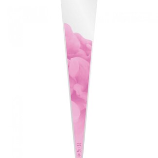 4A Hülle für 1 Rose „Cloud“ | Farbe: Kirschfarben | Höhe 65 Zentimeter | Breite 14 Zentimeter | Durchmesser 3 Zentimeter | Pro 50 Hüllen