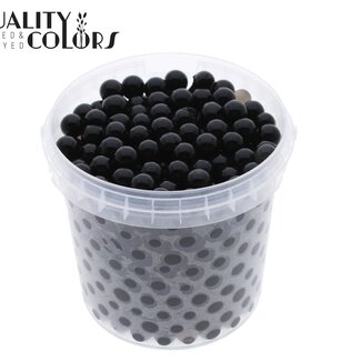 4A Bär aus Schaumrosen | Farbe: Naturweiß | Höhe 25 Zentimeter | Inklusive Ständer | Pro Bär