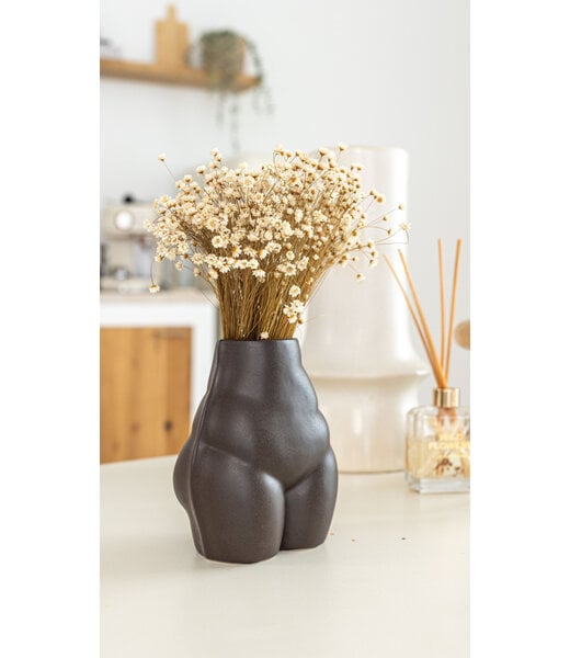 Casa Alegria White natural Glixia dried flowers | Length ± 50 centimetres | Weight ± 50 grams