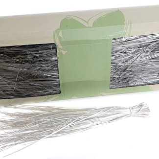 QC Gepreserveerd Berengras | Kleur: Platinakleurig | Xerophyllum | Lengte ± 60 centimeter | Per 20 bossen