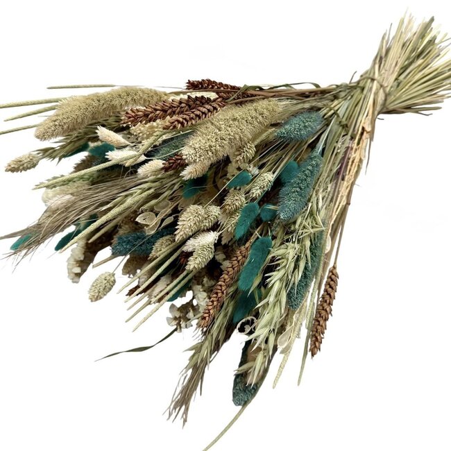 Boeket droogbloemen "Zanzibar by Sylvana" | Lengte ± 65 centimeter | Handgebonden boeket