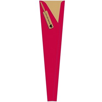 4A Housses pour Rose Unique “Love” | Couleur : Rouge | Hauteur 60 centimètres | Longueur 14 centimètres | Largeur 5 centimètres | Par 25 housses