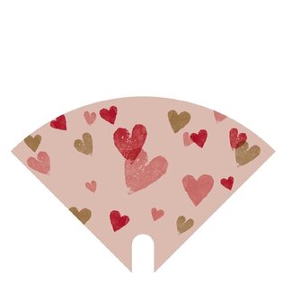 4A Covers Moon “Forever” | Colour: Red | Length 30 centimetres | Width 30 centimetres | Per 25 covers