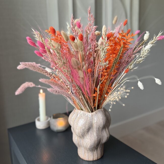 Boeket droogbloemen "Eagerness by Emma" | Lengte ± 65 centimeter | Handgebonden boeket