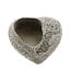 Ceramic Heart Flowerpot | Colour: Grey | Length 20 centimetres | Width 20 centimetres | Height 9 centimetres | Per 3 hearts