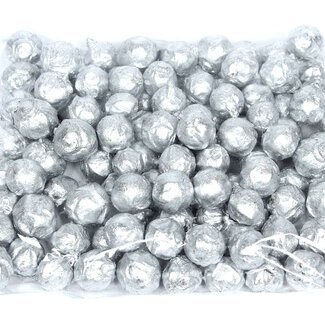 QC Capsules de graines d'Estrelinia séchées | Couleur : Argenté | Estrilinia Décoration Sèche | Poids 500 grammes par sac | Par 4 sacs