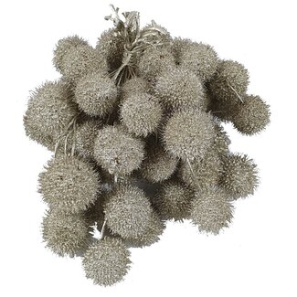 QC Kleine Bal op stok | Kleur: Platinakleurig | Small Ball Bijsteker | 10 bijstekers per bos | Per 5 bossen