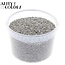 Petits cailloux dans un seau réutilisable | Couleur : Gris clair | Diamètre 4 - 6 millimètres | Contenu du seau 3 litres | Par seau