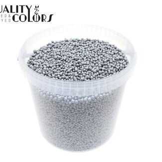 QC Boulettes en terre cuite dans un seau réutilisable | Couleur : Argenté | Diamètre 4 - 8 millimètres | Contenu du seau 10 litres | Par seau