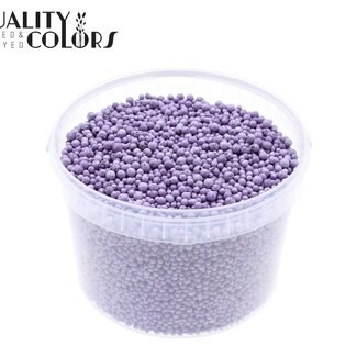 QC Terracotta Balls in Reusable Bucket | Colour: Lilac | Diameter 4 - 8 millimetres | Bucket Content 3 Litres | Per Bucket