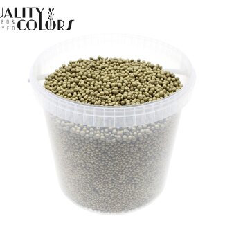 QC Boulettes en terre cuite dans un seau réutilisable | Couleur : Doré | Diamètre 4 - 8 millimètres | Contenu du seau 10 litres | Par seau