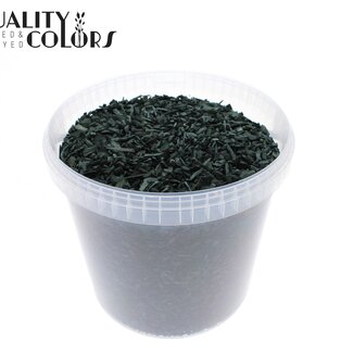 QC Wood chips in reusable bucket | Colour: Black | Length 5 - 8 millimetres | Bucket capacity 10 litres | Per bucket