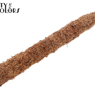 QC Tube avec Mousse Frisée | Couleur : Brun Naturel | Longueur ± 50 centimètres | Diamètre du tube 30 millimètres | Par 10 tubes