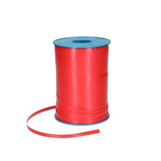4A Krullband 609 | Farbe: Rot | Breite 5 Millimeter | Länge 500 Meter | Pro Rolle