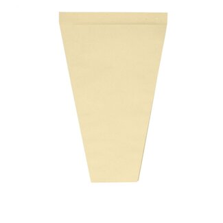 4A Hoezen Flowerpaper | Kleur: Crèmekleurig | Lengte 50 centimeter | Breedte 30 centimeter | Hoogte 12 centimeter | Per 25 hoezen