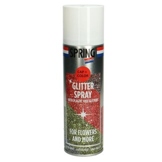 4A Decospray Glitter | Farbe: Transparent | Inhalt 300 Milliliter | Pro Spraydose
