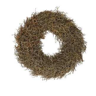 4A Iron Bush Krans | Kleur: Bruin | Diameter 30 centimeter | Per krans