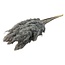 Grey dried Pampas plumes | Length ± 70 centimetres | Per 10 stems