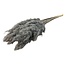 Grey dried Pampas plumes | Length ± 70 centimetres | Per 10 stems