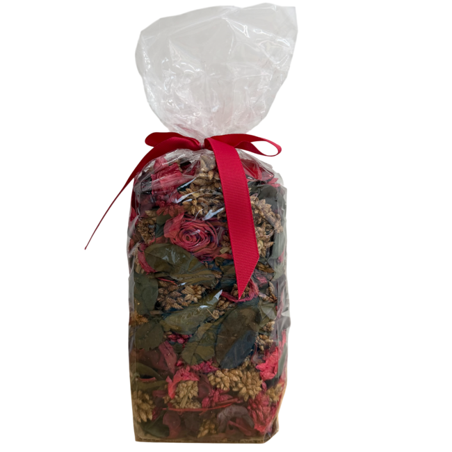 Romance in Bloom pot-pourri de fleurs séchées | Hauteur 20 centimètres | Poids 200 grammes